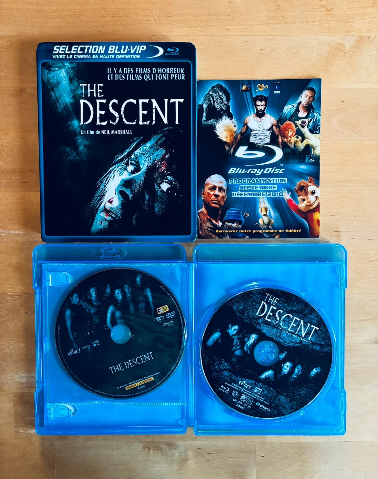 Combo Blu-ray DVD The Descent de Neil Marshall. – photo 2